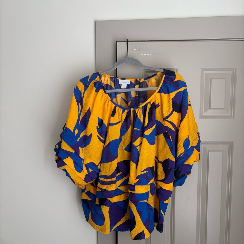 Womens Plus Liz Claiborne Blouse